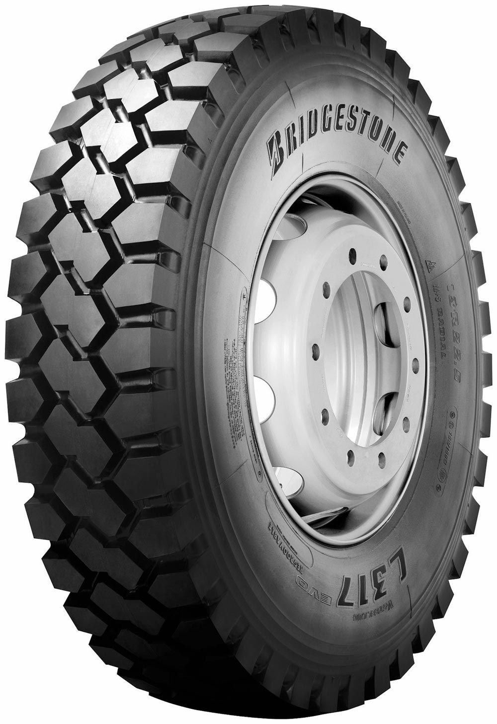 product_type-heavy_tires BRIDGESTONE L317EVO 13 R22.5 158G