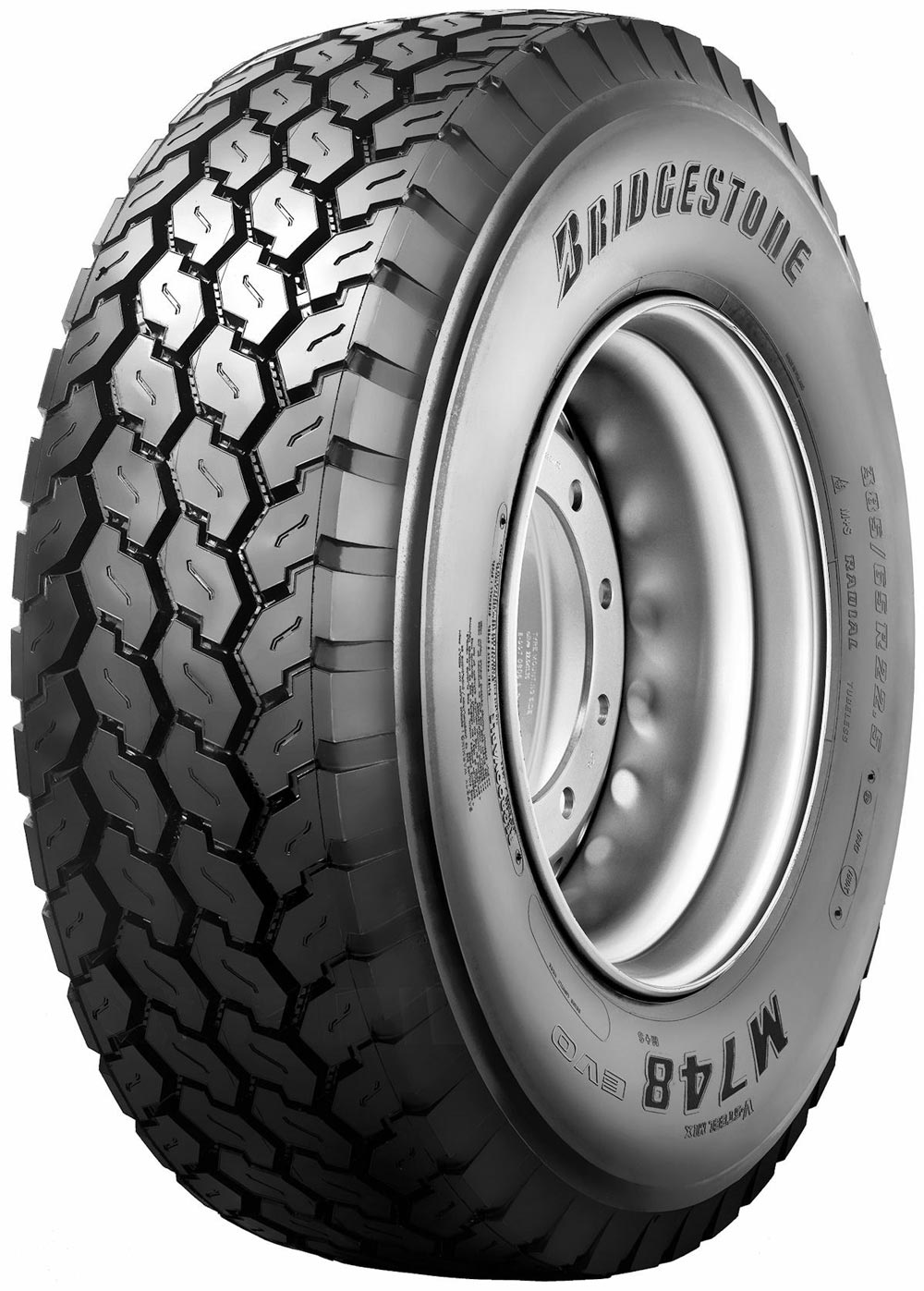 product_type-heavy_tires BRIDGESTONE M748EVO 385/65 R22.5 164G