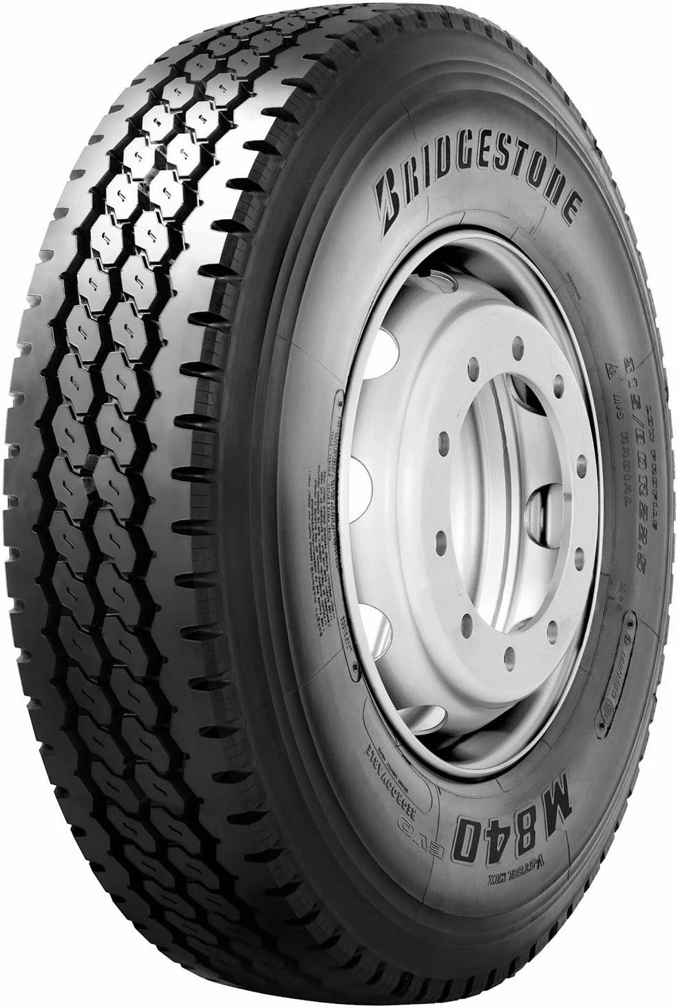 product_type-heavy_tires BRIDGESTONE M840EVO 13 R22.5 158G