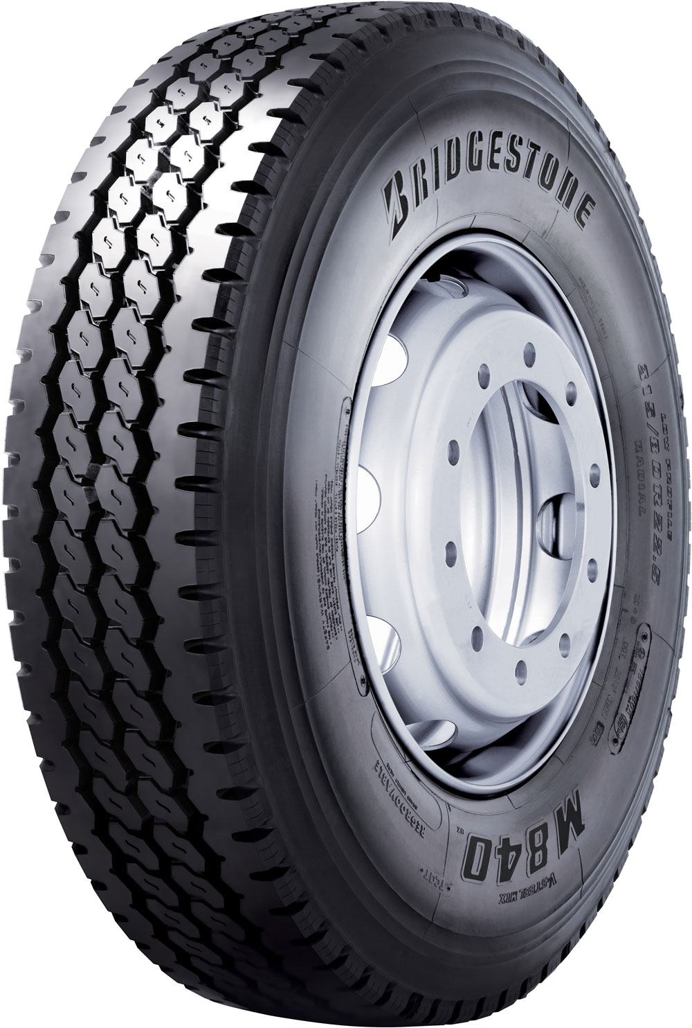 product_type-heavy_tires BRIDGESTONE V-STEEL MIX M840 16 TL 275/70 R22.5 148K