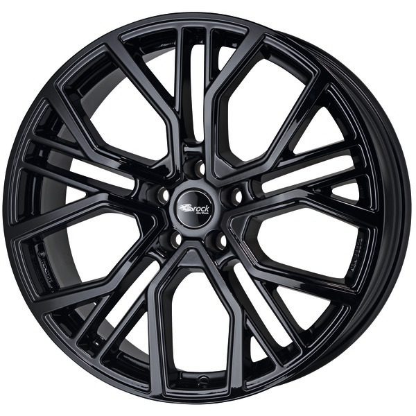 BROCK B41 SCHWARZ-GLANZ 8.5Jx19 Ζάντες κραμάτων BROCK B41 SCHWARZ-GLANZ 8.5Jx19