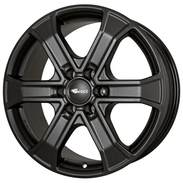 BROCK RC 31 SATIN BLACK MATT 7Jx17 Ζάντες κραμάτων BROCK RC 31 SATIN BLACK MATT 7Jx17