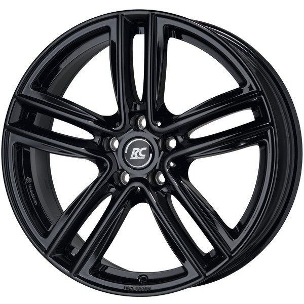 Jante din aliaj BROCK RC27 SCHWARZ-GLANZ 6.5Jx17