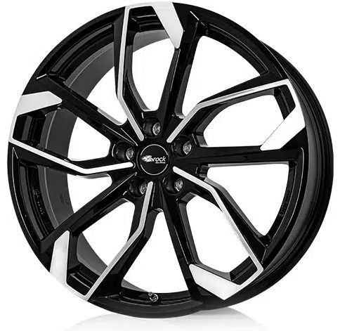 BROCK RC34 SCHWARZGLANZ VOLLP 7.5Jx18 Ζάντες κραμάτων BROCK RC34 SCHWARZGLANZ VOLLP 7.5Jx18