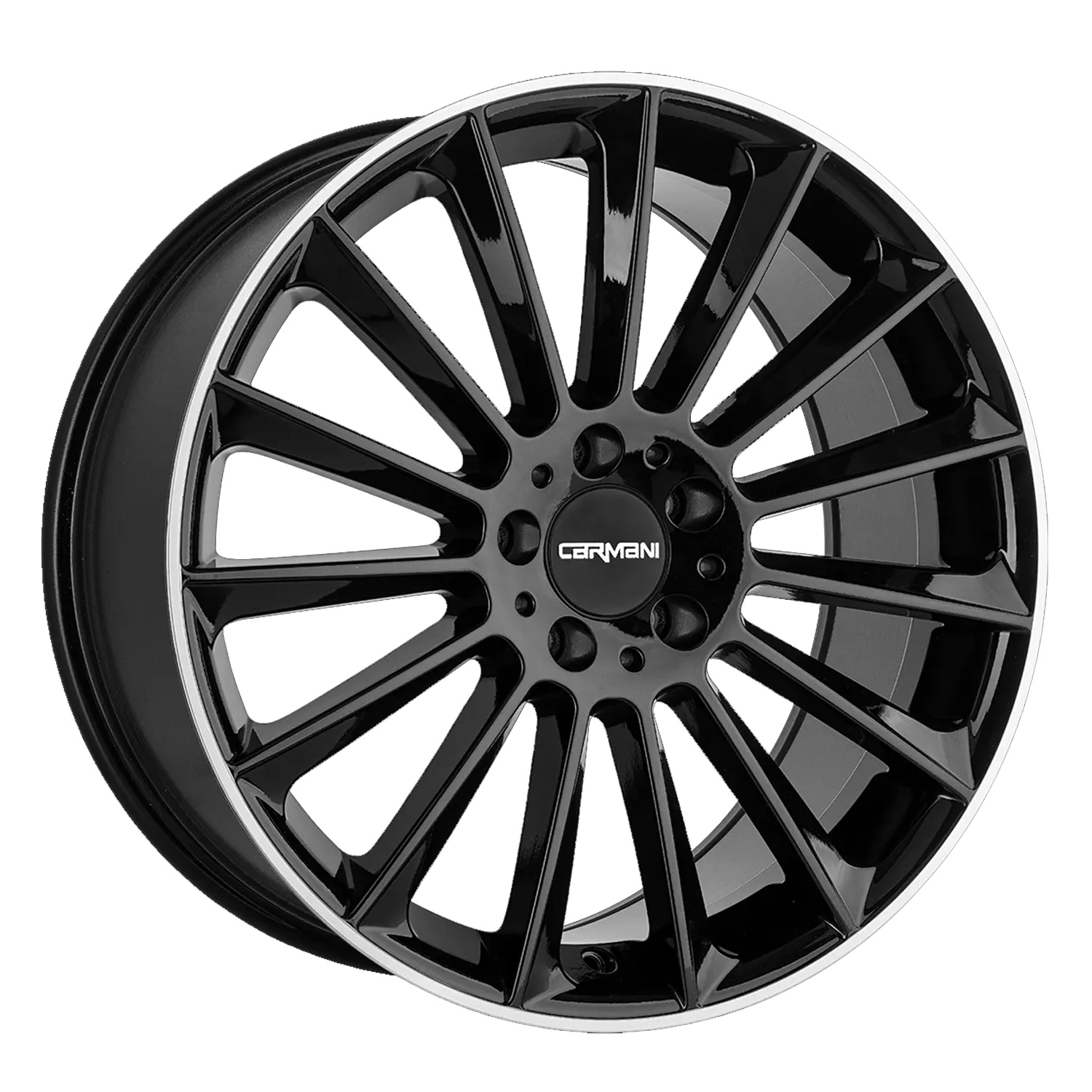 Алуминиеви джанти CARMANI 17 Fritz black lip polish 8Jx18