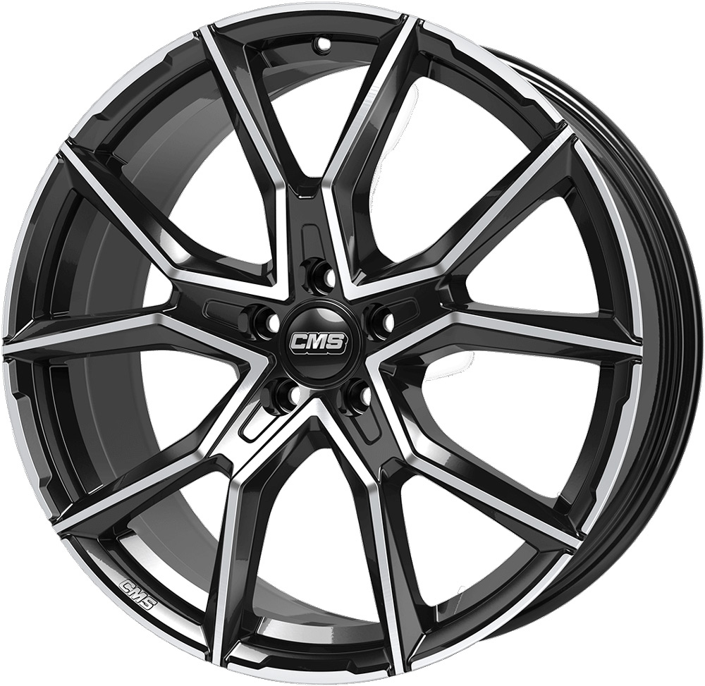 CMS C33 Gloss Black / Polished 8.5Jx20 Jante din aliaj CMS C33 Gloss Black / Polished 8.5Jx20