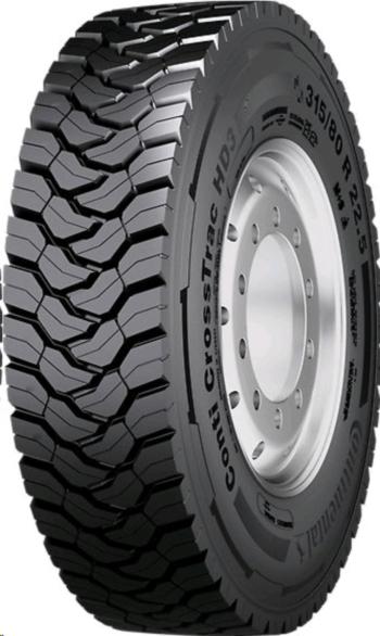 CONTINENTAL CROSSTRAC HD3 315/80 R22.5 156K Тежкотоварни гуми CONTINENTAL CROSSTRAC HD3 315/80 R22.5 156K