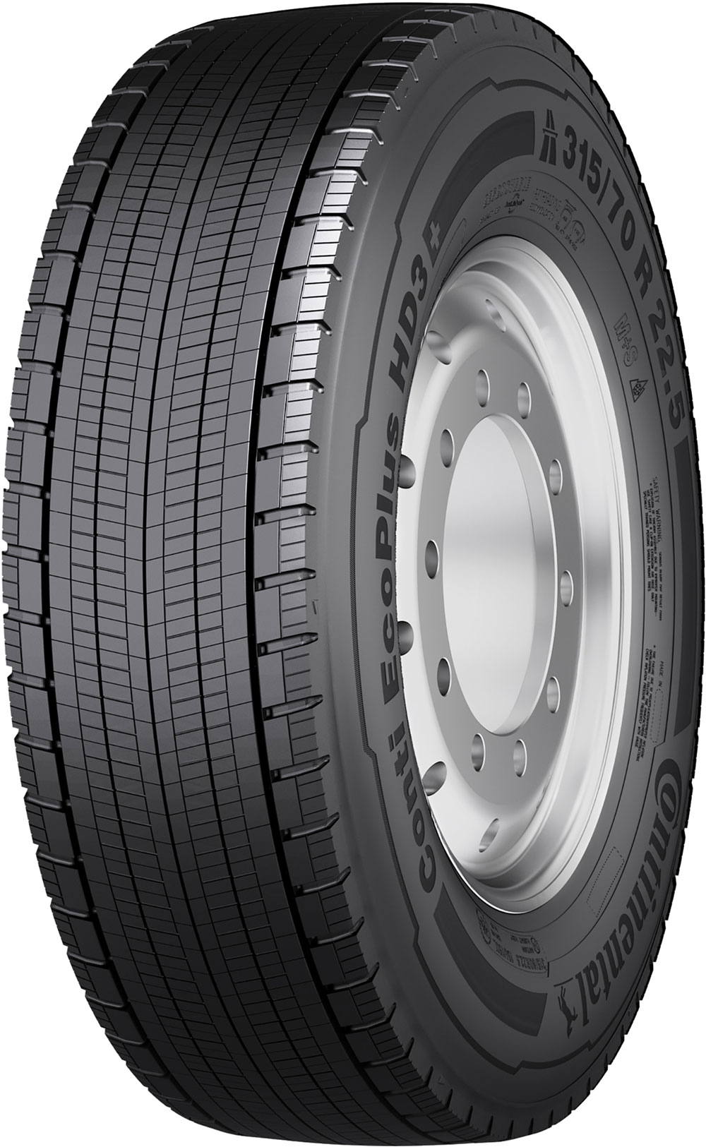 Тежкотоварни гуми CONTINENTAL EcoPlus HD3 (CED3+) 20PR 315/70 R22.5 154L