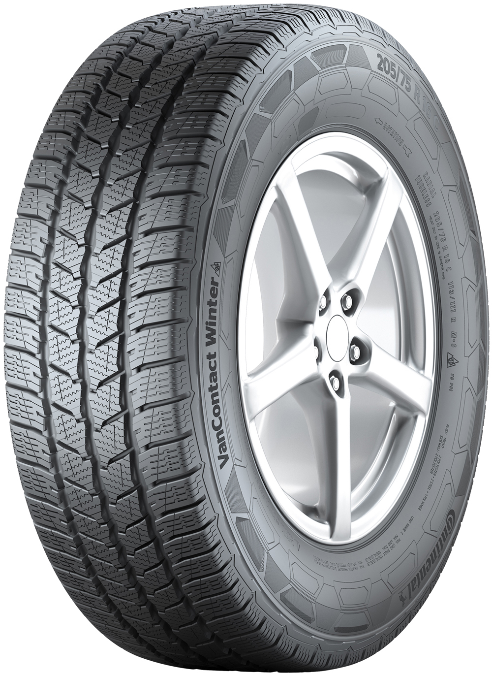 Ελαστικά για κλούβες CONTINENTAL VANCOWIN10 205/75 R16 113R