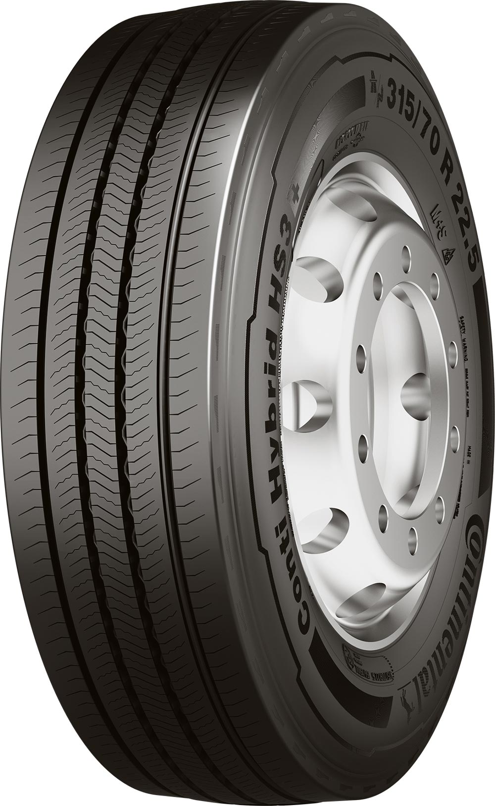 product_type-heavy_tires CONTINENTAL Conti Hybrid HS3+ 315/70 R22.5 156L