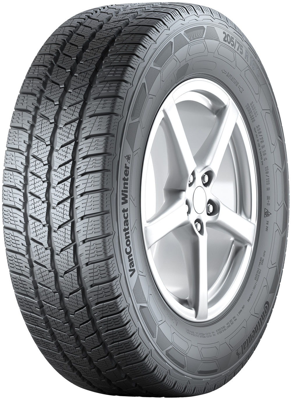 Anvelope microbuz CONTINENTAL VANCONTACT WINTER DEMO 225/75 R16 121R