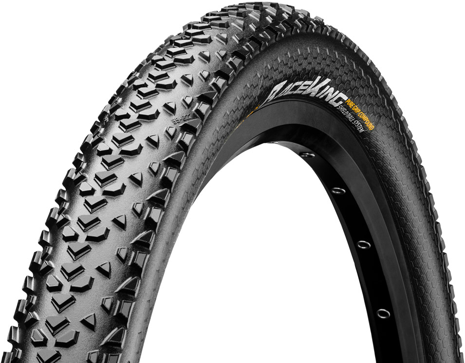 product_type-velo_tires CONTINENTAL Външна 26 x 2.20 / 55 -559 RACE KING ShieldWall TLR СГЪВАЕМА