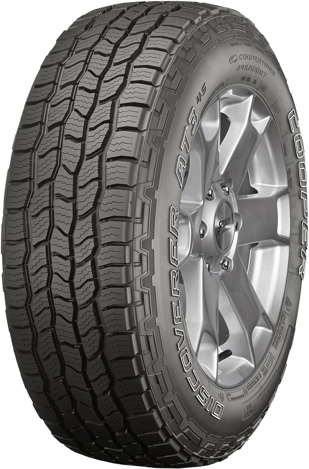 COOPER DISCOVERER AT3 4S OWL 225/70 R16 103T Гуми за джип COOPER DISCOVERER AT3 4S OWL 225/70 R16 103T