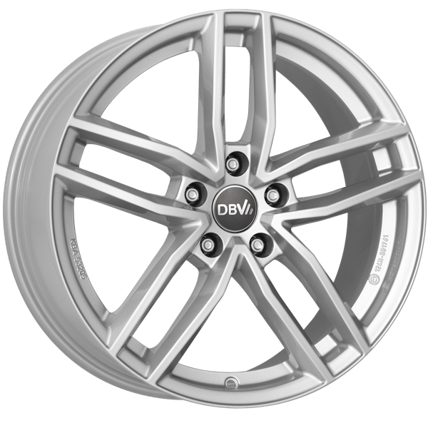 Jante din aliaj DBV Andorra silver 7.5Jx17
