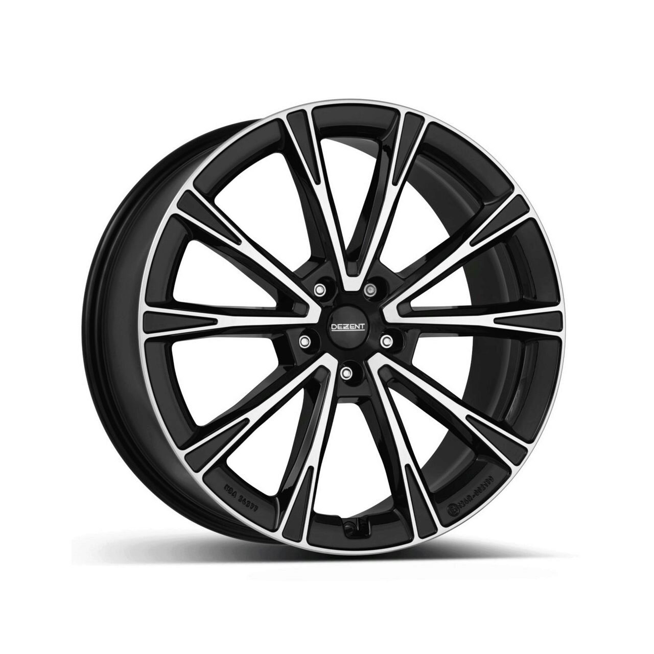 Jante din aliaj DEZENT AR DARK Black/polished 9Jx20