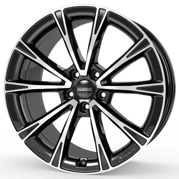 Алуминиеви джанти DEZENT dark Black/polished 8.5Jx19
