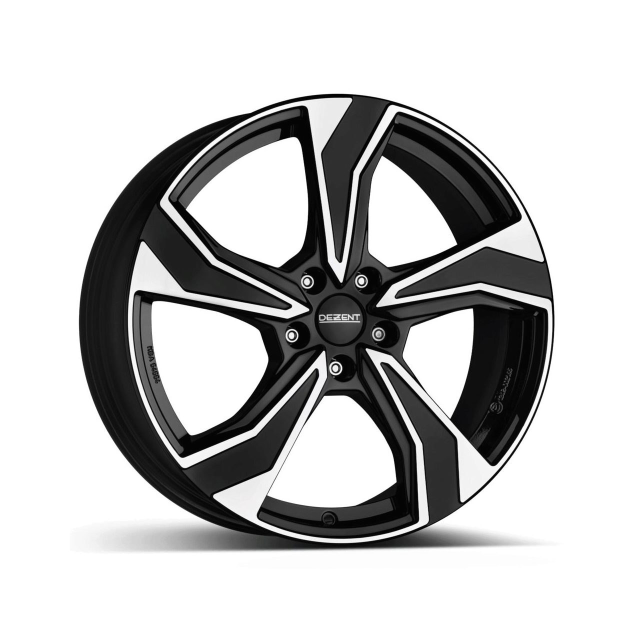 Ζάντες κραμάτων DEZENT KB dark Black/polished 6.5Jx17