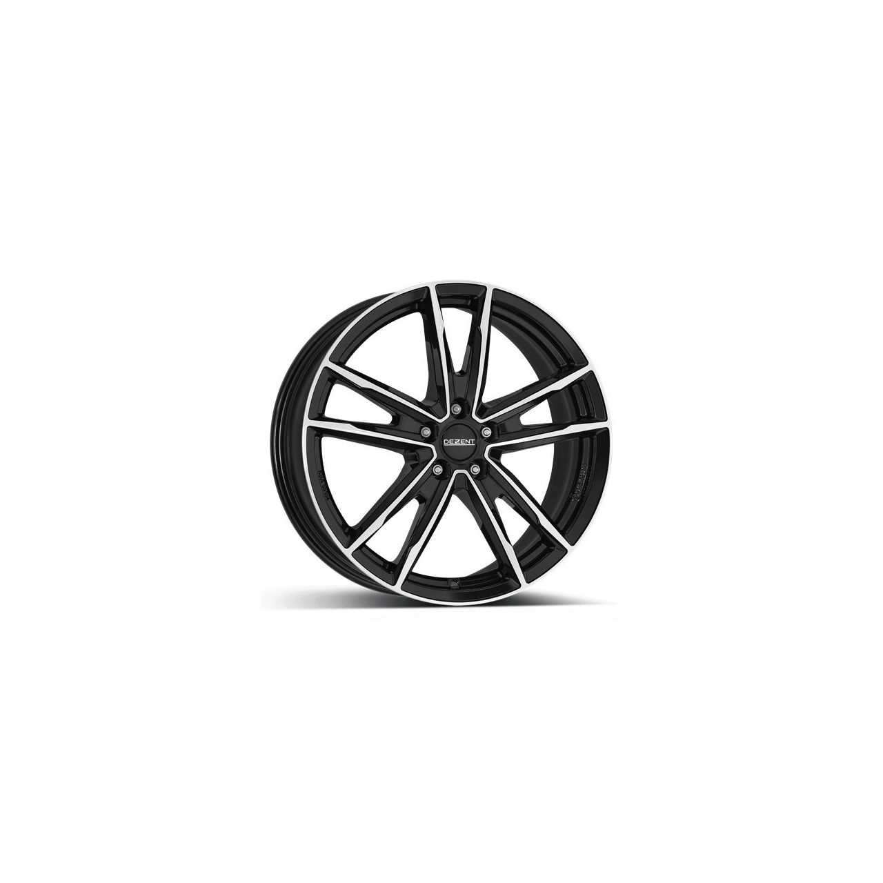 Алуминиеви джанти DEZENT KF dark Black/polished 7Jx18