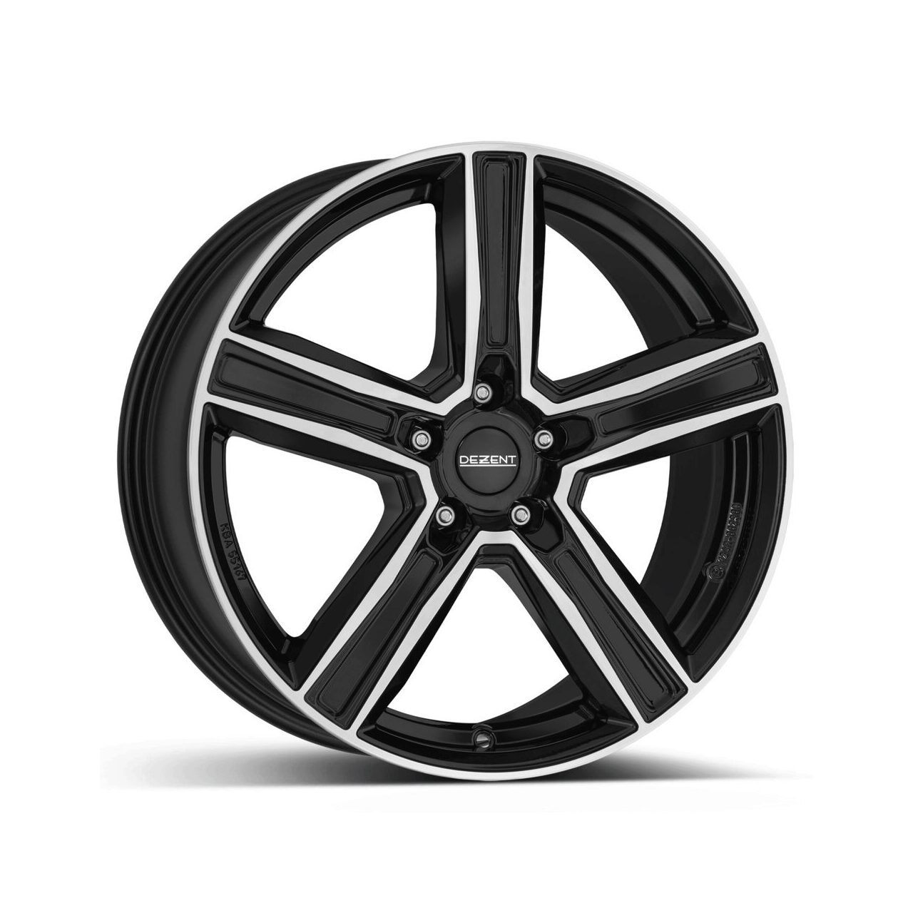 Алуминиеви джанти DEZENT KG dark Black/polished 6.5Jx18