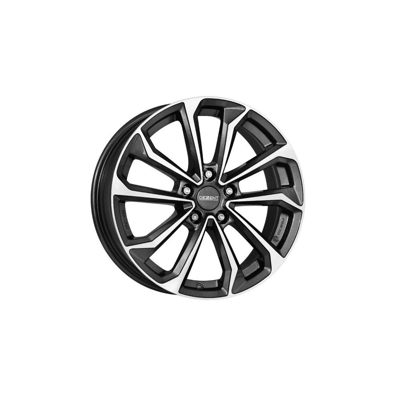 Алуминиеви джанти DEZENT KS dark Gunmetal/polished 7.5Jx19