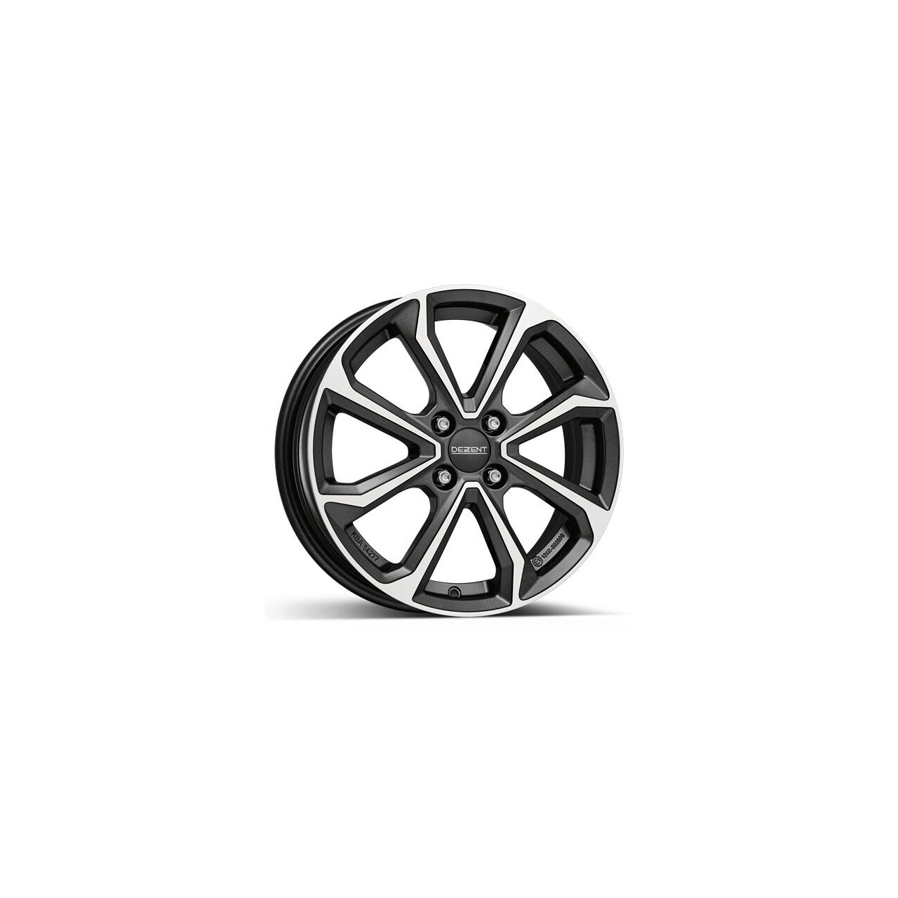 Jante din aliaj DEZENT KT dark Gunmetal/polished 6Jx16