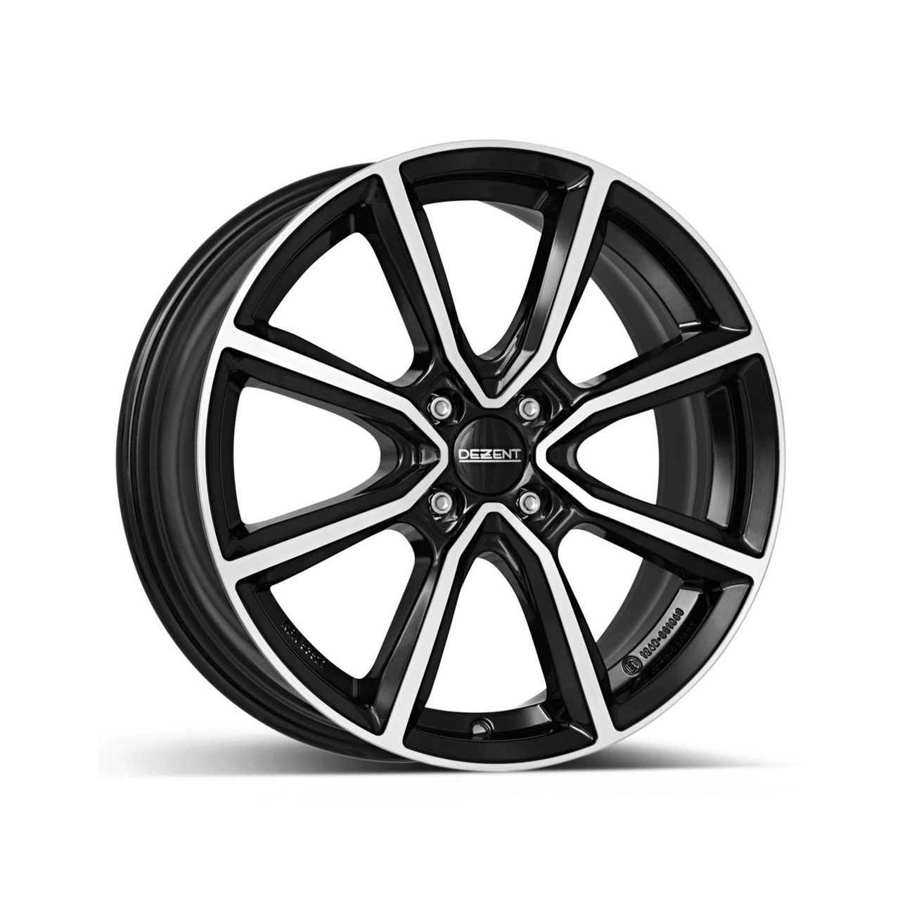 Ζάντες κραμάτων DEZENT TN dark Black/polished 6.5Jx17