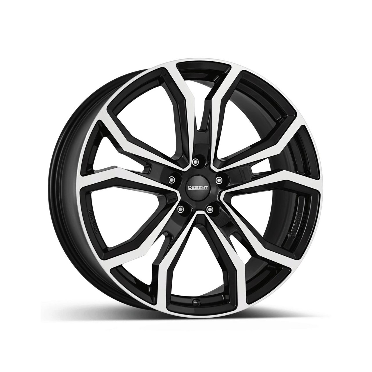 Алуминиеви джанти DEZENT TV dark Black/polished 8Jx19