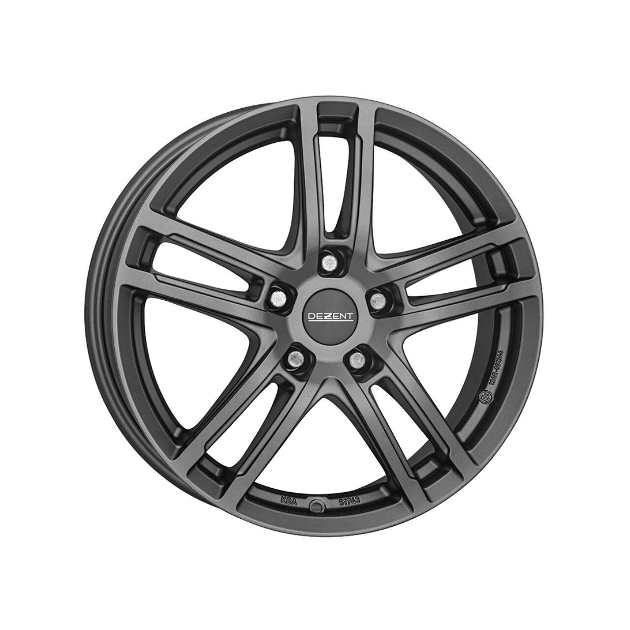 Алуминиеви джанти DEZENT TZ GRAPHITE Graphite matt 7.5Jx18