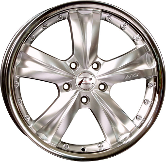 Алуминиеви джанти DIVERSEN LYNX Hyper Silver / Polished 7.5Jx18