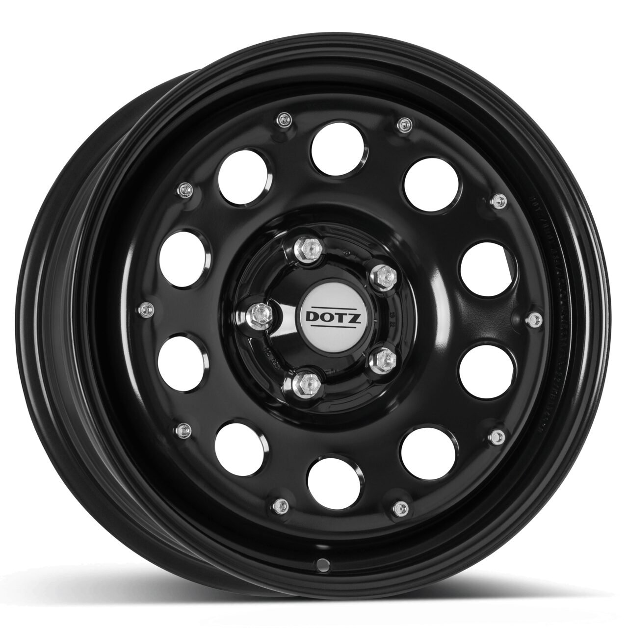 DOTZ 4x4 Modular Beadlock 17z Black 7Jx17 Стоманени джанти DOTZ 4x4 Modular Beadlock 17z Black 7Jx17