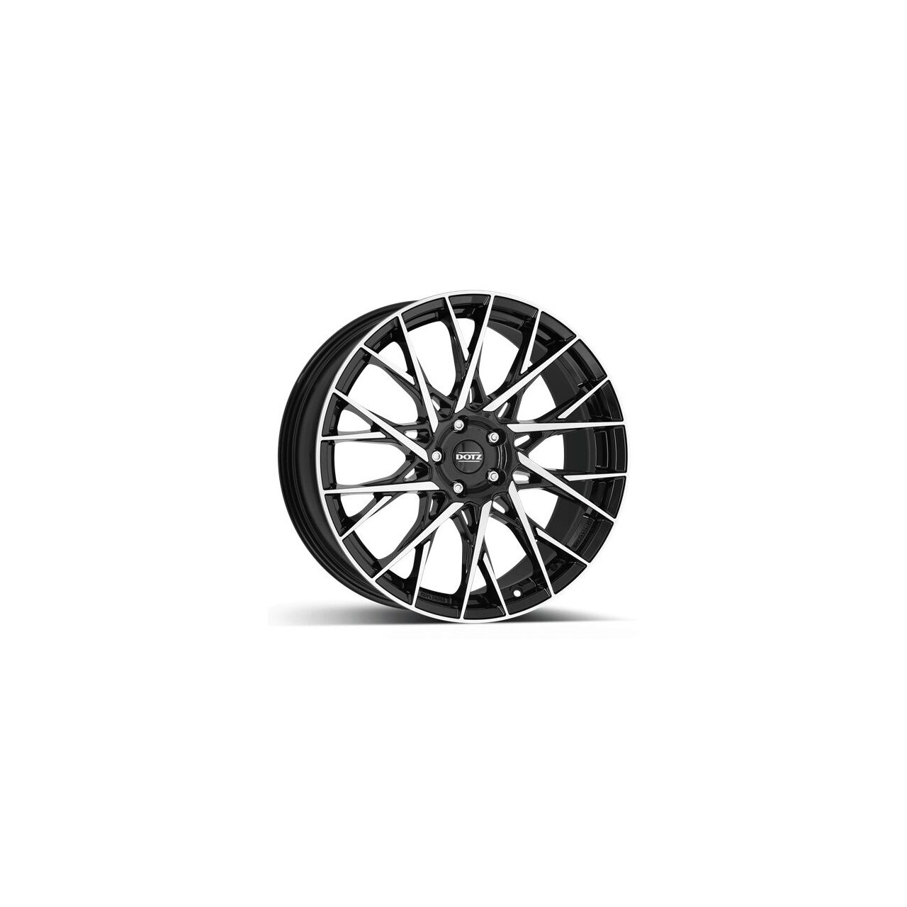 DOTZ Fuji dark Black/polished 8Jx19 Алуминиеви джанти DOTZ Fuji dark Black/polished 8Jx19