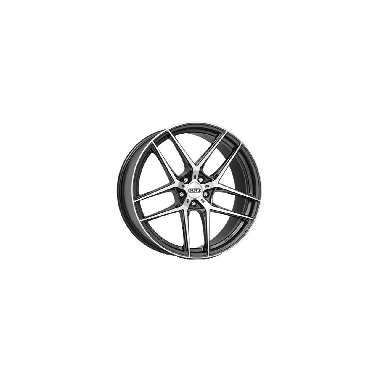 Jante din aliaj DOTZ LagunaSeca dark Gunmetal/polished 8Jx19