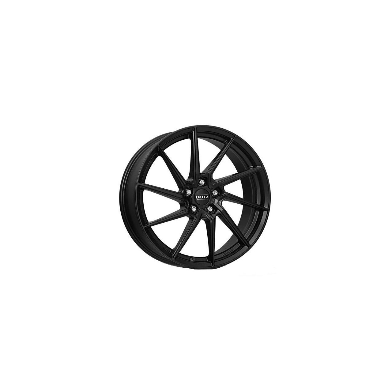 Jante din aliaj DOTZ Spa black Black matt 7.5Jx17