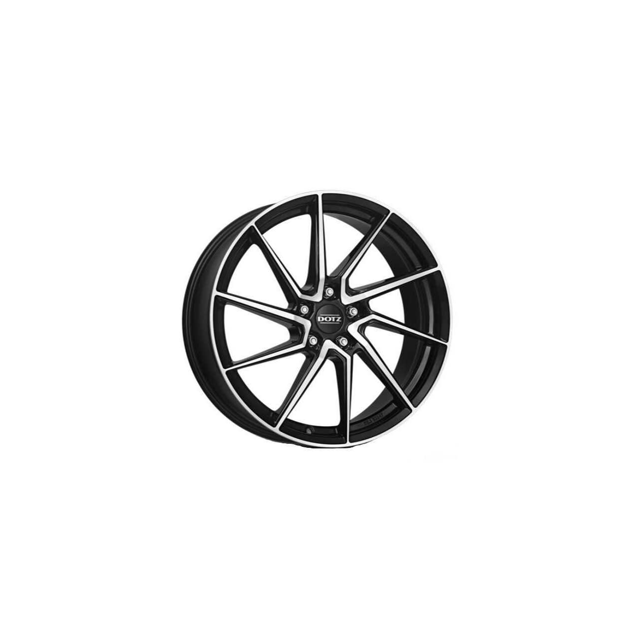 Jante din aliaj DOTZ Spa dark Black/polished 7.5Jx17