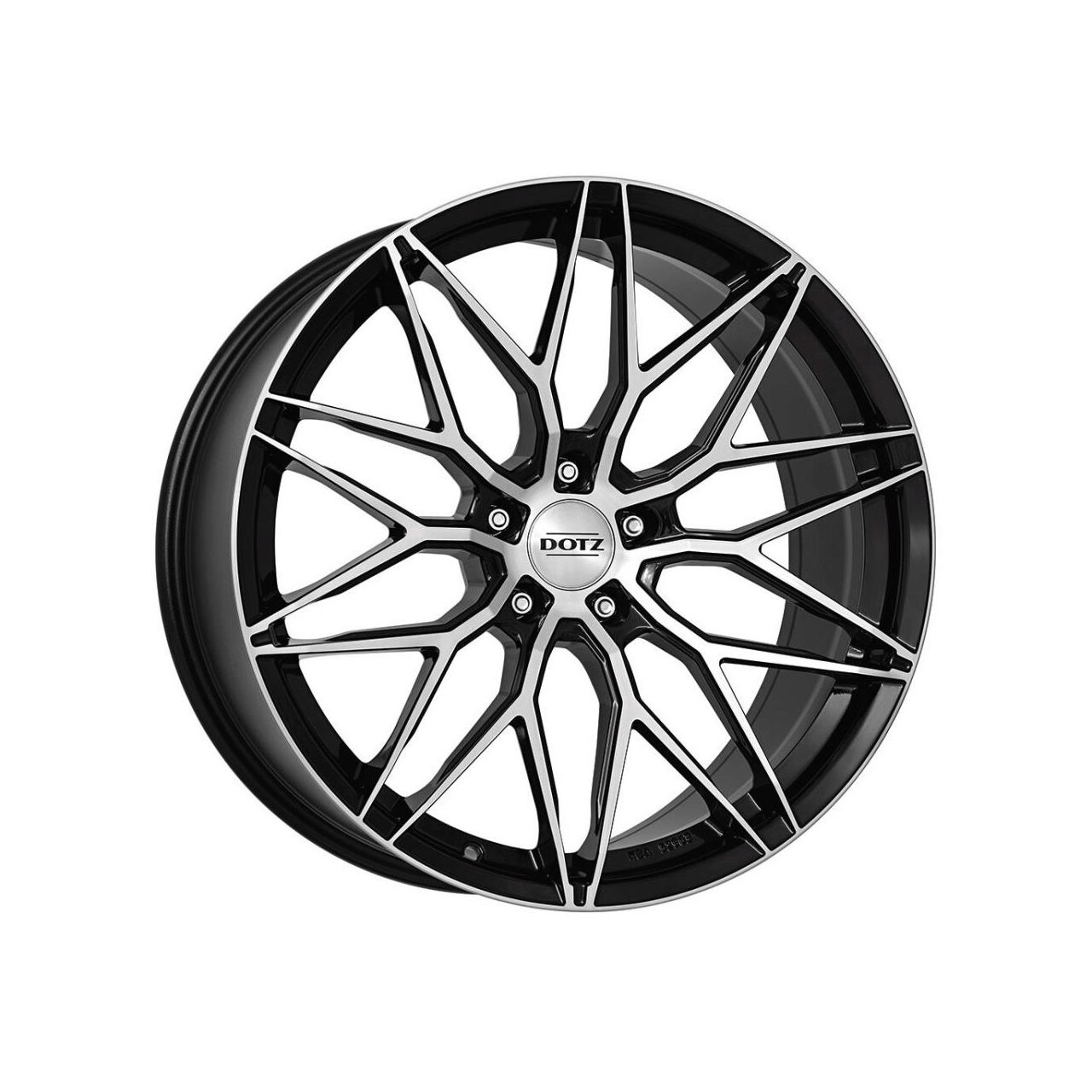 DOTZ Suzuka dark Black/polished 8.5Jx20 Ζάντες κραμάτων DOTZ Suzuka dark Black/polished 8.5Jx20