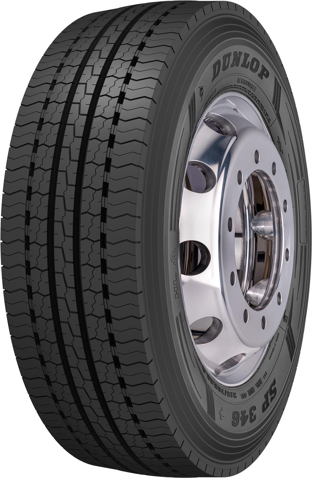 Тежкотоварни гуми DUNLOP SP346+ 20 TL 315/70 R22.5 156L