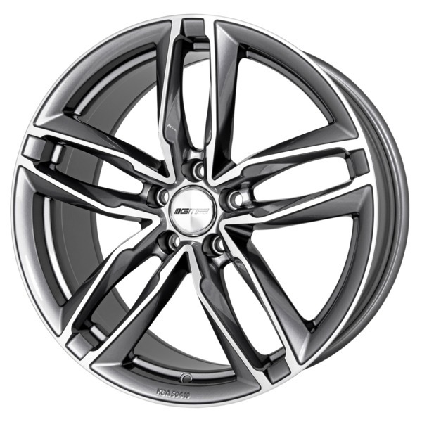 Ζάντες κραμάτων GMP ATOM Black Diamond 10Jx21
