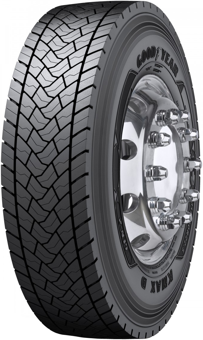 product_type-heavy_tires GOODYEAR KMAX D G2 3PMSF 315/80 R22.5 156L