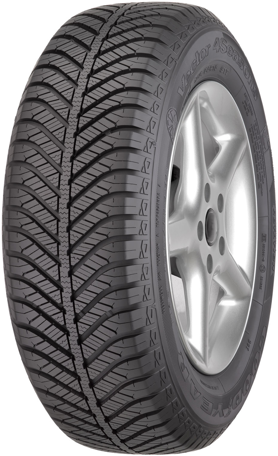 Ελαστικά για κλούβες GOODYEAR VECTOR 4SEASONS 165/70 R14 89R