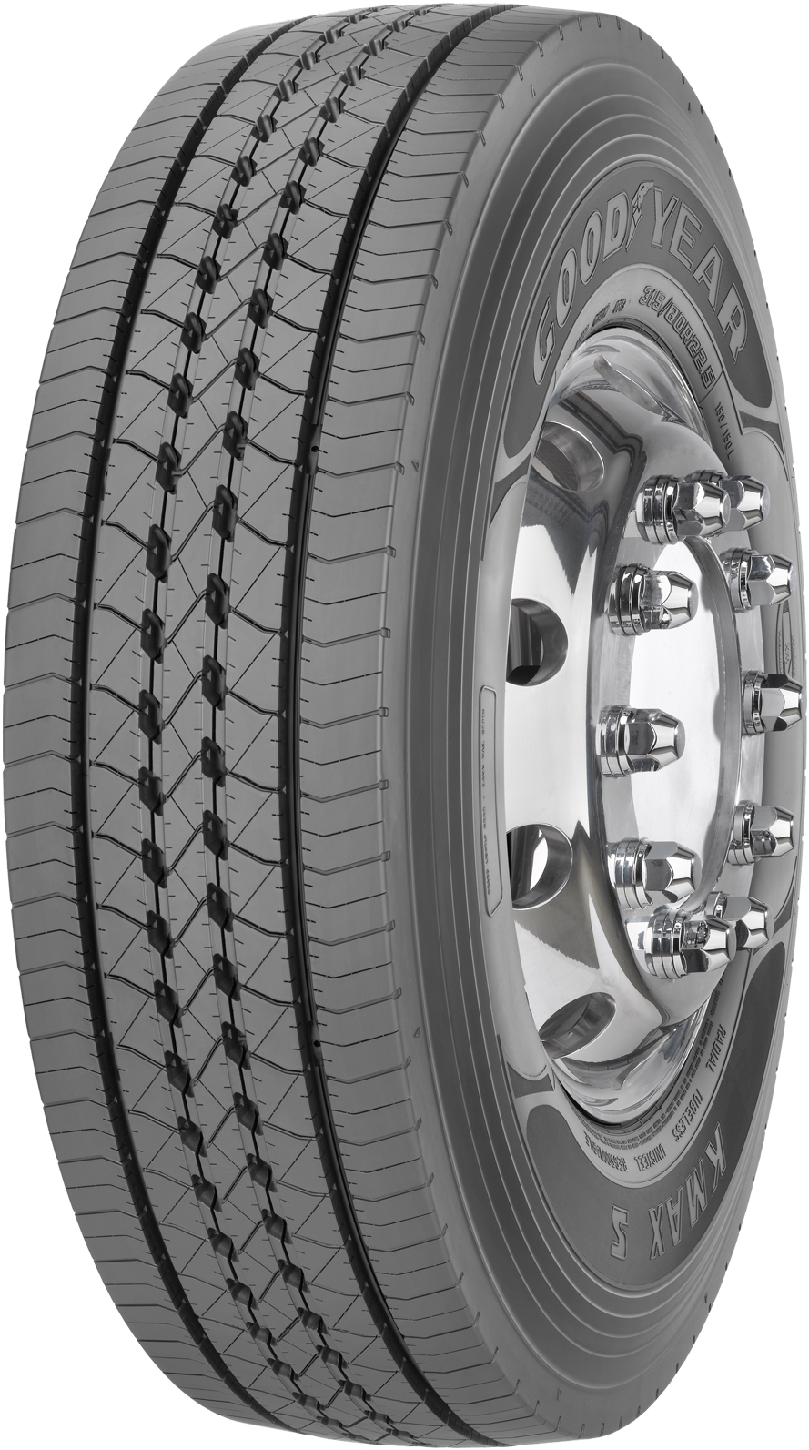 Anvelope camion GOODYEAR KMAXS 315/80 R22.5 156L