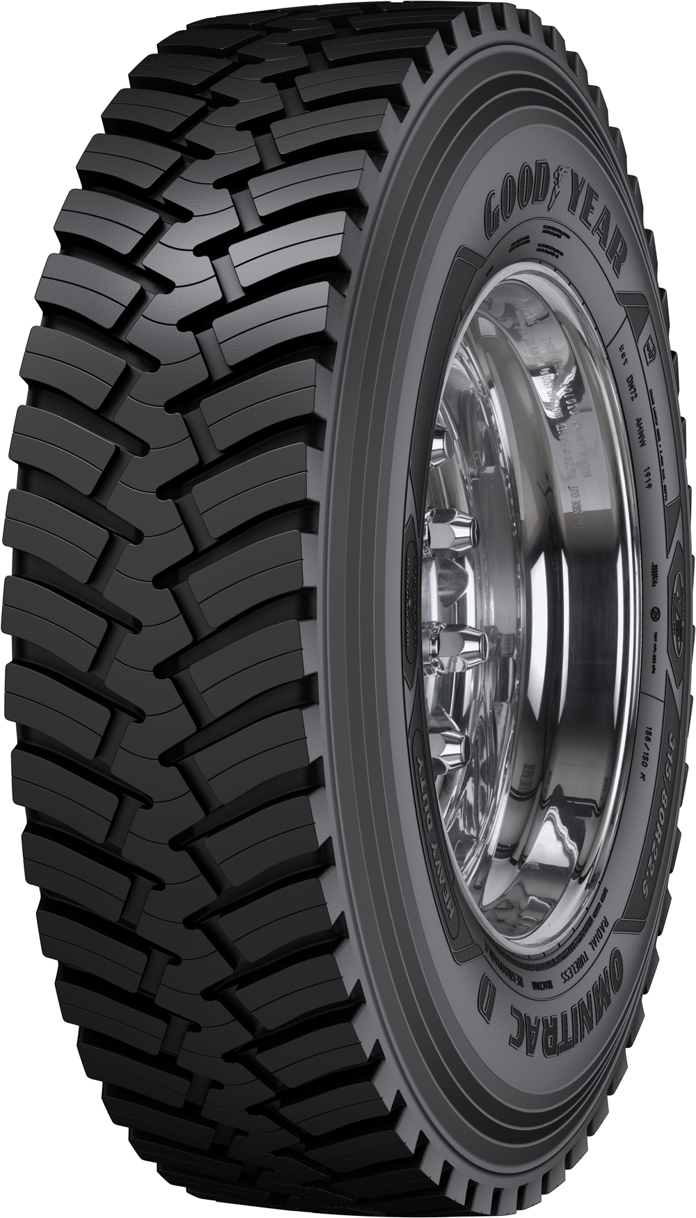 GOODYEAR OMNITRAC D HEAVY DUTY TL 13 R22.5 158K Тежкотоварни гуми GOODYEAR OMNITRAC D HEAVY DUTY TL 13 R22.5 158K