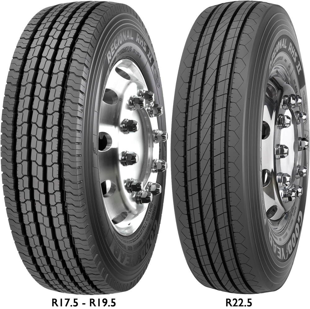 product_type-heavy_tires GOODYEAR RHS II 14 TL 9.5 R17.5 129M