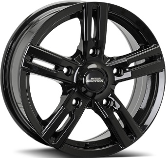 Алуминиеви джанти INTER ACTION KARGIN Gloss Black 6.5Jx16