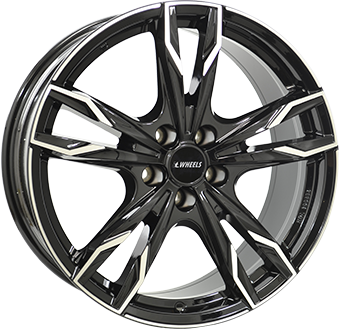Алуминиеви джанти IT WHEELS GINA Gloss Black / Polished 7.5Jx19