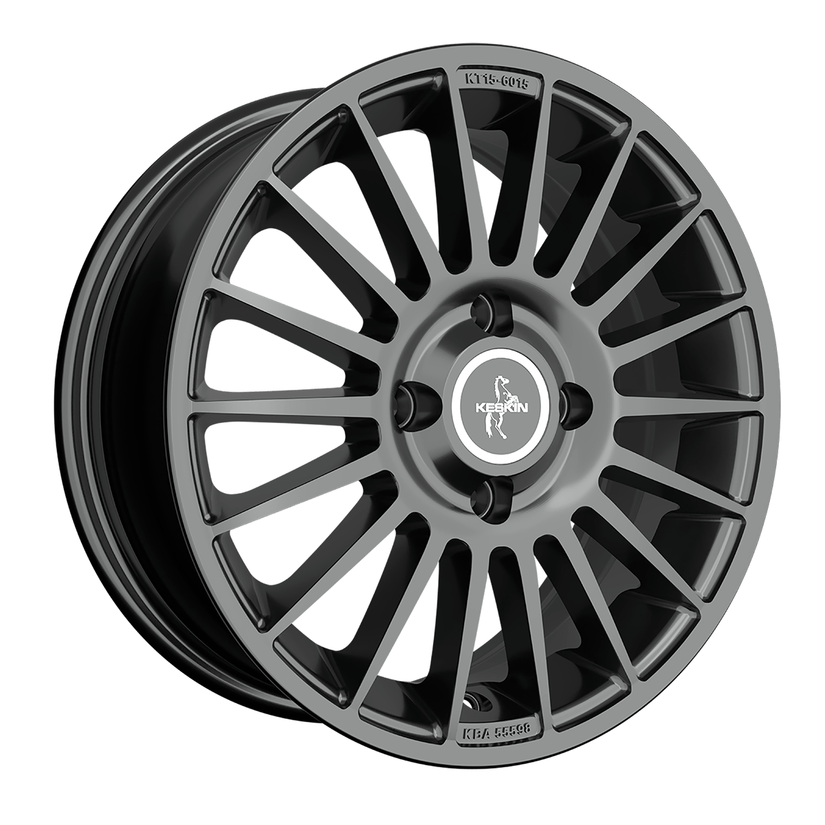 Jante din aliaj KESKIN WHEELS KT15 SPEED PALLADIUM PAINTED 7Jx16