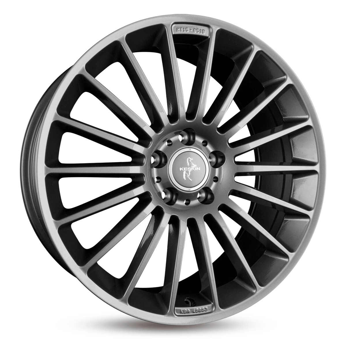 Ζάντες κραμάτων KESKIN KT15 SPEED PALLADIUM PAINTED 7Jx16