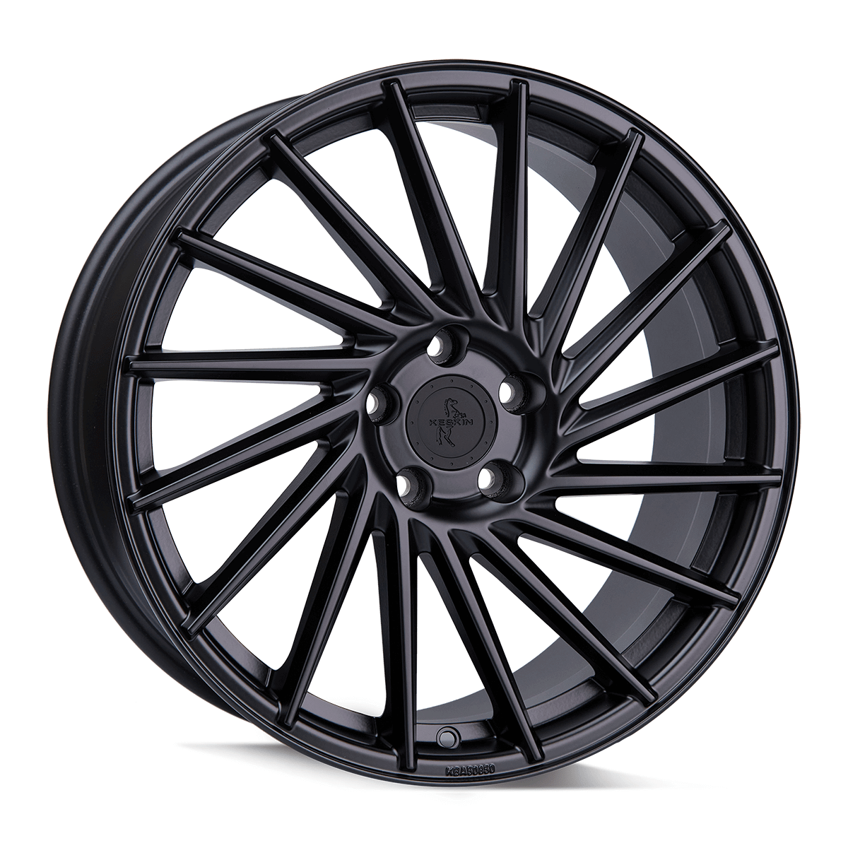 Jante din aliaj KESKIN KT17 HURRICANE MATT BLACK PAINTED 8Jx18