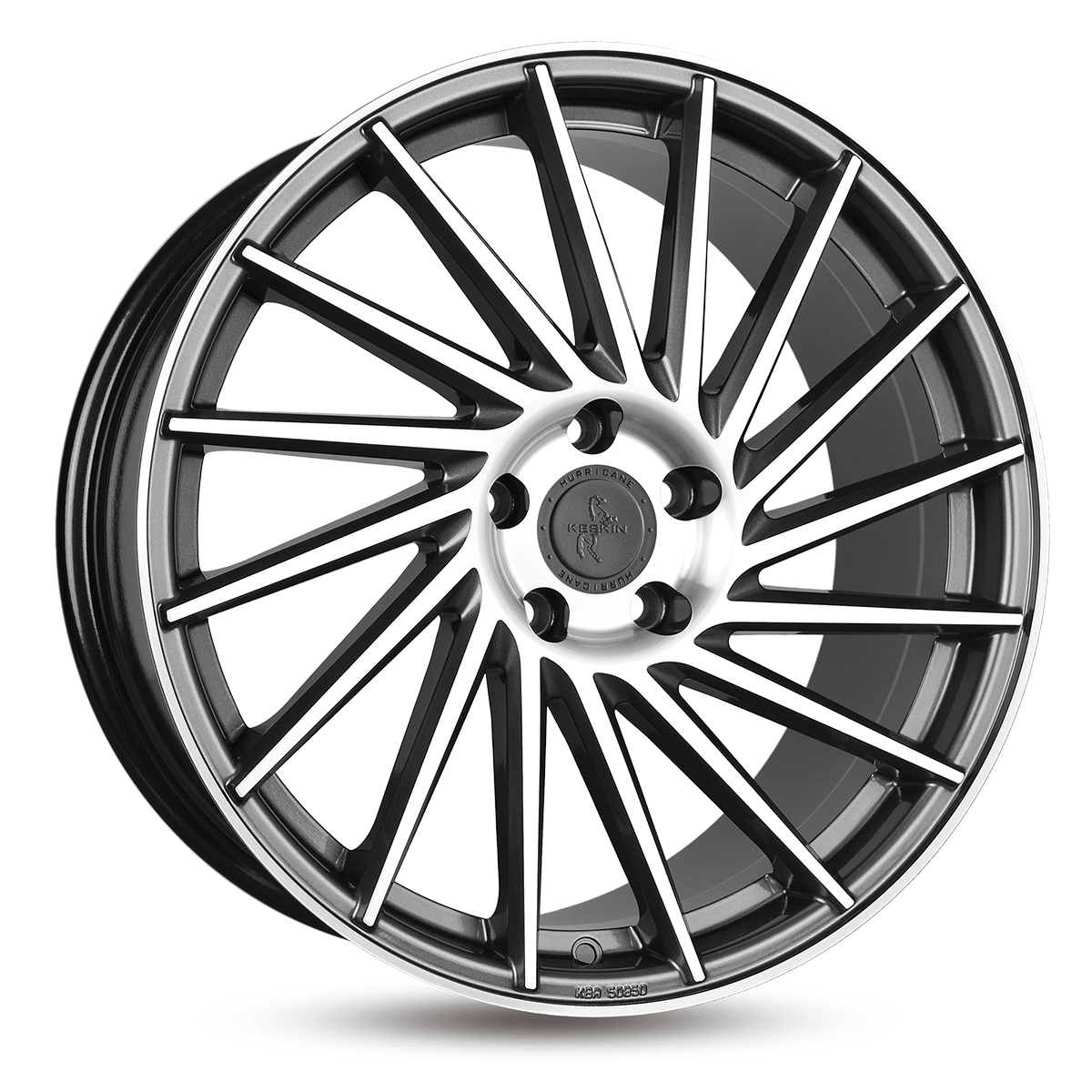 KESKIN KT17 HURRICANE PALLADIUM FRONT POLISH 8Jx18 Алуминиеви джанти KESKIN KT17 HURRICANE PALLADIUM FRONT POLISH 8Jx18
