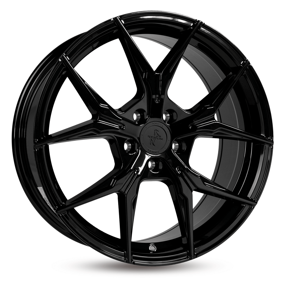 Ζάντες κραμάτων KESKIN KT19 ANGEL BLACK PAINTED 8Jx18