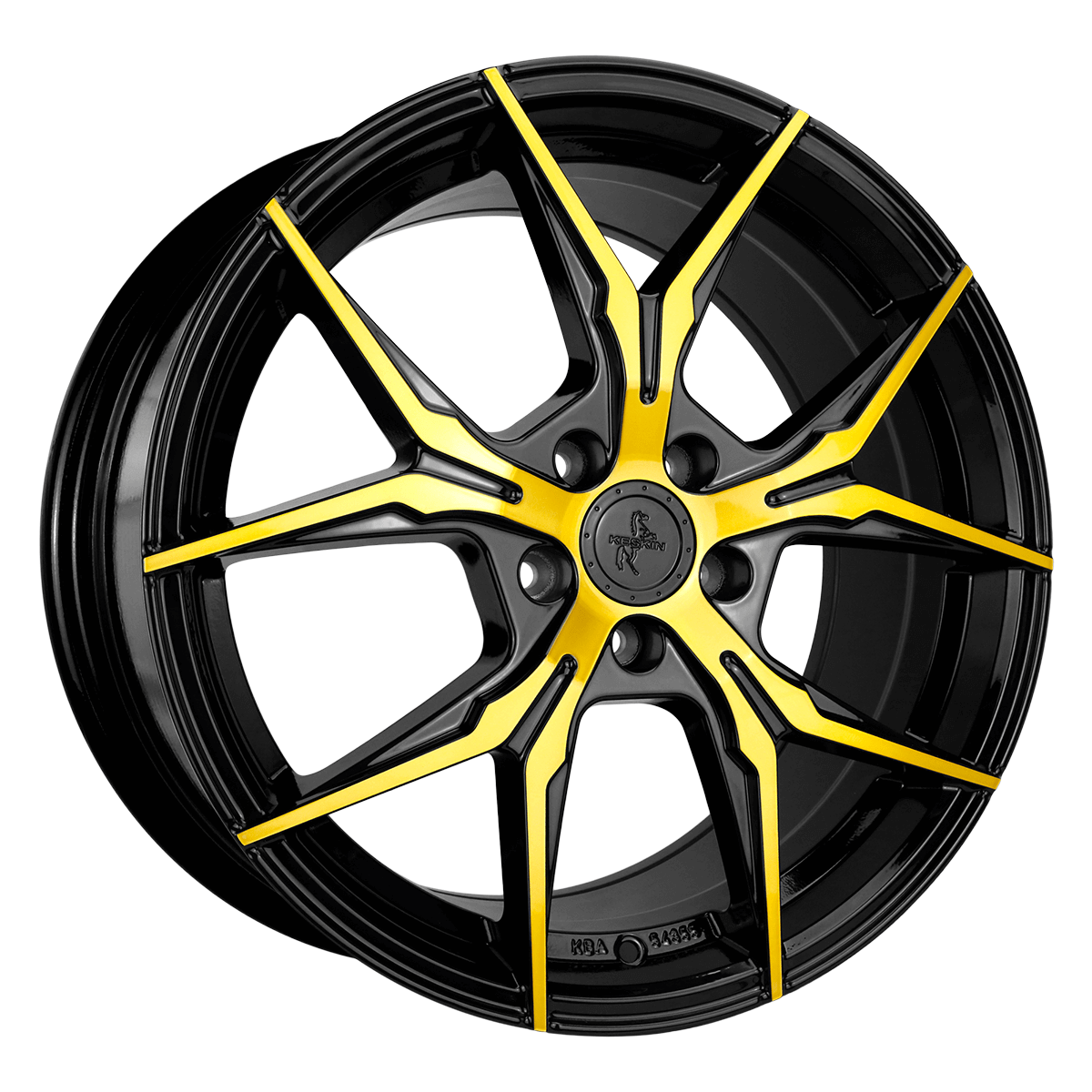 Jante din aliaj KESKIN KT19N BLACK FRONT GOLD 8.5Jx19